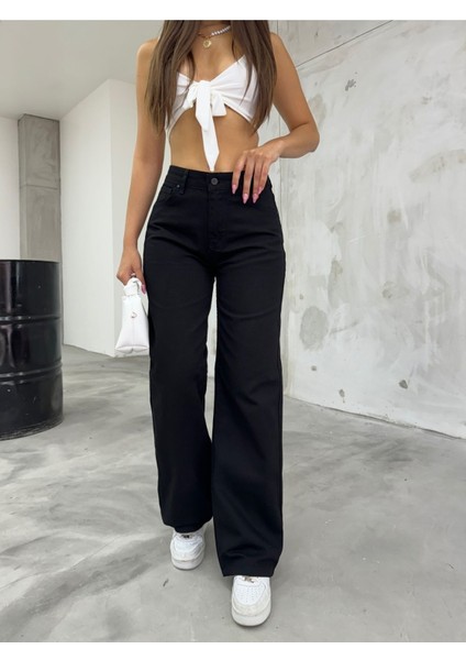 Armour Yüksek Bel Likralı Palazzo Bol Paça Jean (New) fiyatları