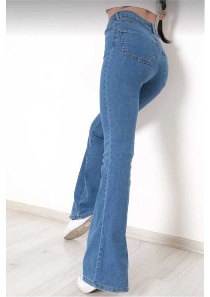 jean Adenle New Likralı Ispanyolyüksek Bel Jean Pantolon fiyatları