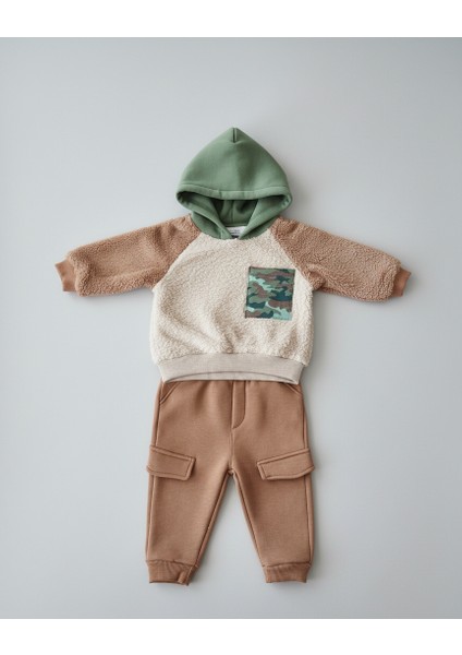 Kapüşonlu Polar Alt Üst Takım Erkek Bebek fiyatları