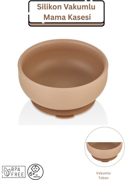 Silikon Vakumlu Mama Kasesi - Moka