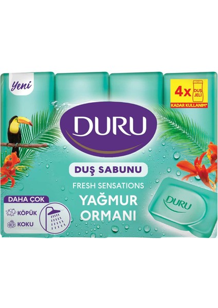Fresh Sensations Yağmur Ormanı 4 x 150 G