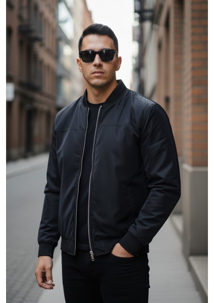 Erkek Parlak Kumaş Nova Ceket