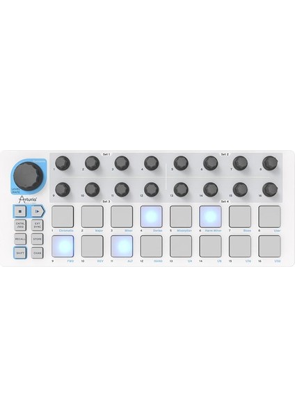 Beatstep Usb/mıdı/cv Kontroller ve Sequencer, Beyaz