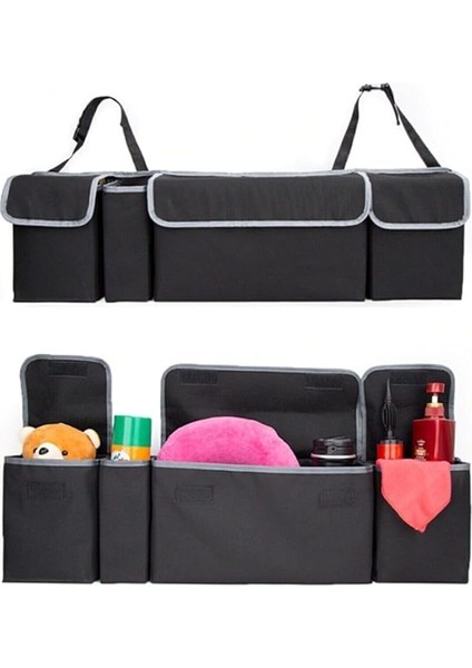 Araç Içi Pratik 4 Cepli Bagaj Düzenleyici, Organizer Bagaj Ekipmanı fırsatları