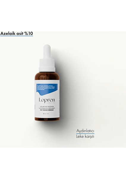 2 Adet Lopren Leke Karşıtı Cilt Bakım Serumu 30 ml