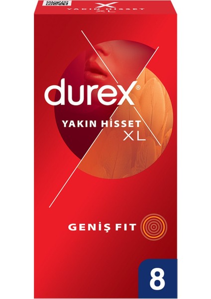 Yakın Hisset Xl Prezervatif 8'li
