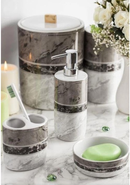 Garnsey Gri Sıvı Sabunluk modelleri