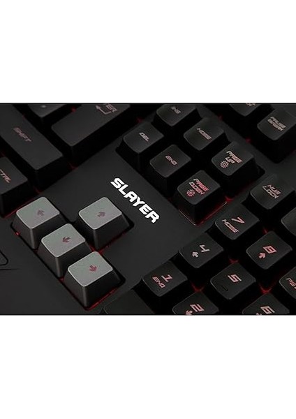 Slayer KB-R11 Siyah USB Tuş Aydınlatmalı Makrolu Us Q Gaming Klavye indirimleri