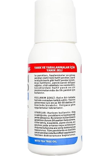 Yanık Ilk Yardım Jeli 59 ml fiyatları