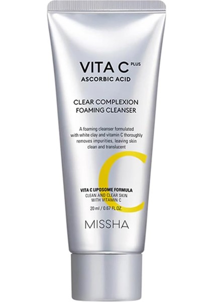 Leke Karşıtı C Vitamini Içerikli Temizleme Köpüğü 120ML Vita C Plus Complexion Foaming Cleanser
