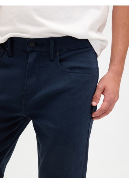 Erkek Koyu Mavi GapFlex Slim Fit City Max Jean Pantolon