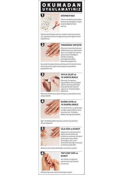 Tropik-1 Tırnak Dövmesi, Tırnak Tattoo, Nail Art, Tırnak Sticker fırsatları