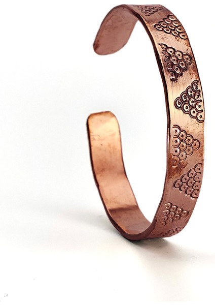 El Yapımı Ayarlanabilir Kalın Saf Bakır Bileklik, Bakır Bilezik BB-338 modelleri