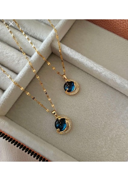 Gökyüzü Kolye Çelik modelleri