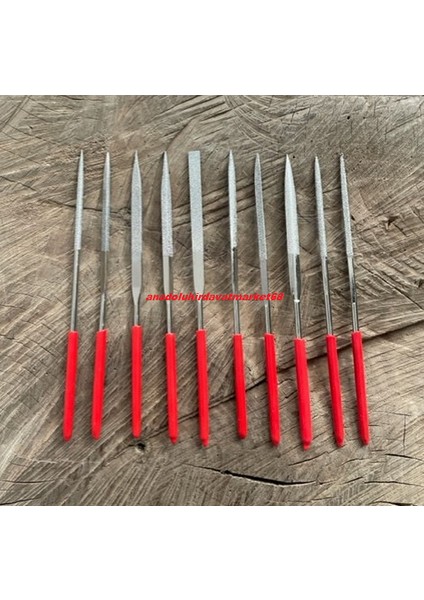 Çelik Elmas Eğe Seti Metal Çelik Eğe ve Törpüleme Set Çelik Eye Seti 10PCS
