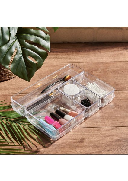 Şeffaf Çekmece Içi Düzenleyici - 30X23X5 cm