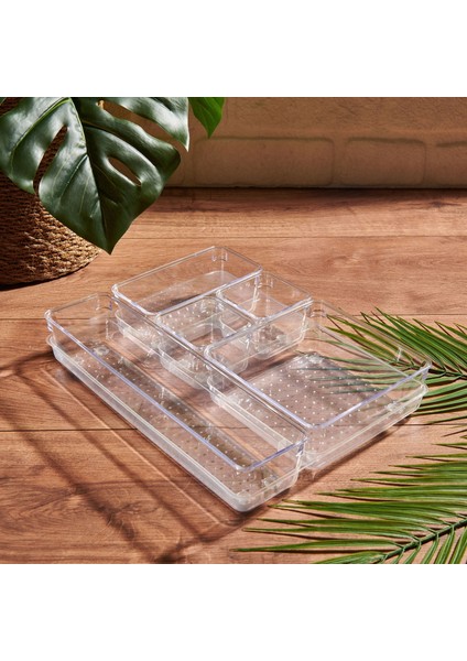 Şeffaf Çekmece Içi Düzenleyici - 30X23X5 cm modelleri