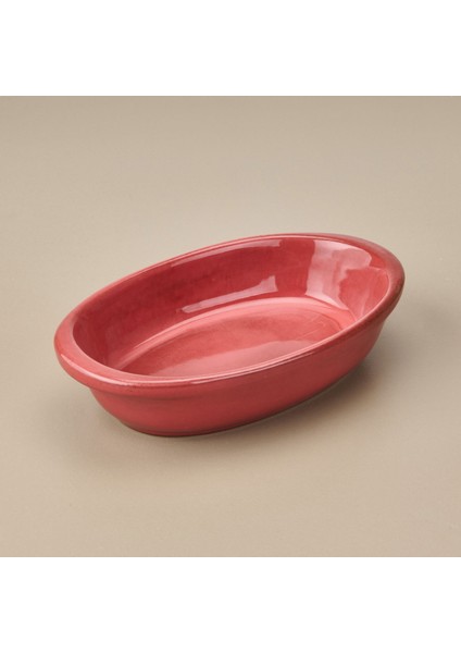 Fırın Kabı - Kırmızı - 22X11 cm