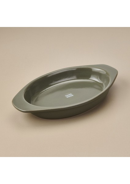 Milano Fırın Kabı - Haki - 32X18,5 cm