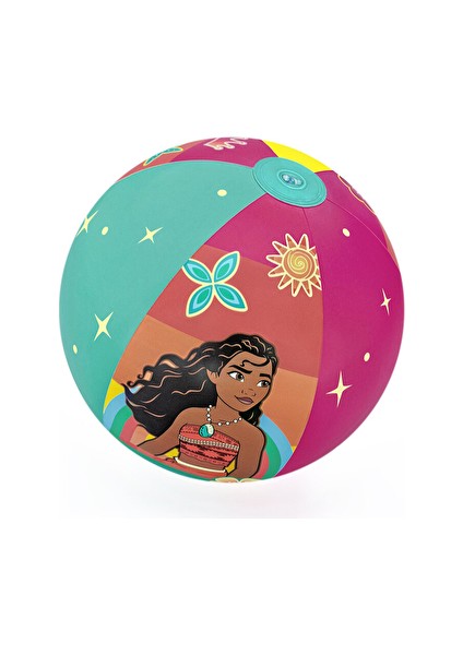 4 Adet Bestway Prenses Desenli Deniz Topu 51 cm