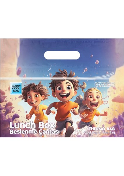 4 Adet Magic Cool Bag Lunch Box Gıda Poşeti fiyatları