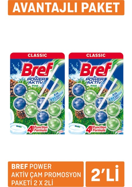 Power Aktif Çam Paketi 2 x 100 G