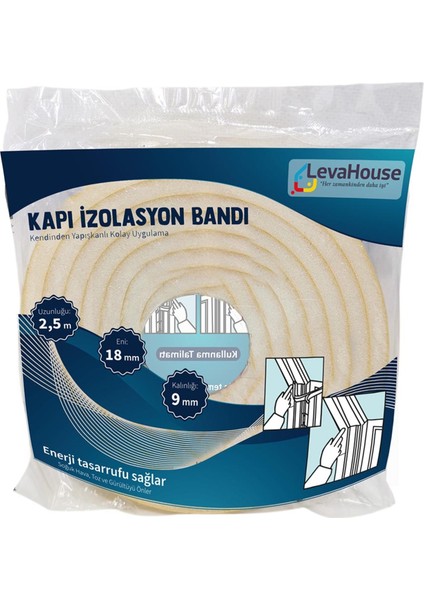 Kapı Izolasyon Bandı 2,5 M