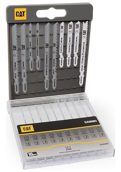 DA06903 Profesyonel Metal/ahşap Hassas/kaba Kesim Dekupaj Testere Ucu 10 Parça fiyatları