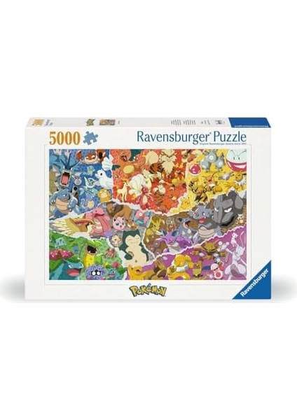 168453 5000 Parçalı Puzzle Pokemon Allstars modelleri