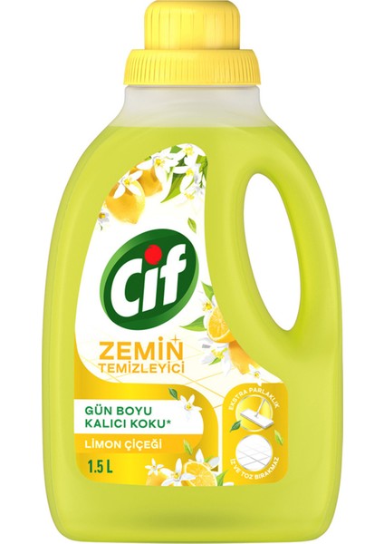 Zemin Temizleyici Limon Çiçeği 1.5 L 2 Adet