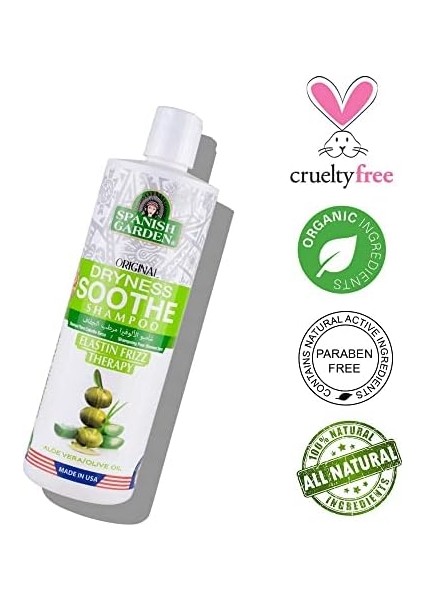 Spanish Garden Organik Kuru Saçlar Için Nemlendırıcı Şampuanı 450 ml fiyatları