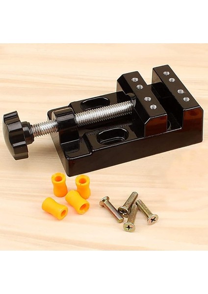 Alüminyum Gövde Boncuk Saatçi Mengenesi Tezgah Montajlı El Kıskacı Kıips Işkence Aparatlı