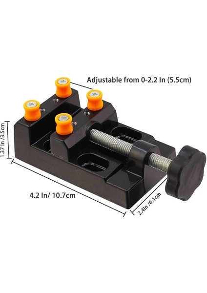Alüminyum Gövde Boncuk Saatçi Mengenesi Tezgah Montajlı El Kıskacı Kıips Işkence Aparatlı indirimleri