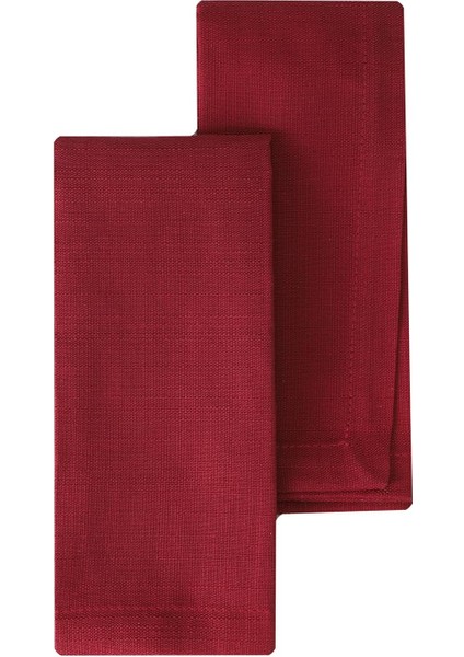 Porland Casual Bordo Peçete 2li 45X45CM fiyatları