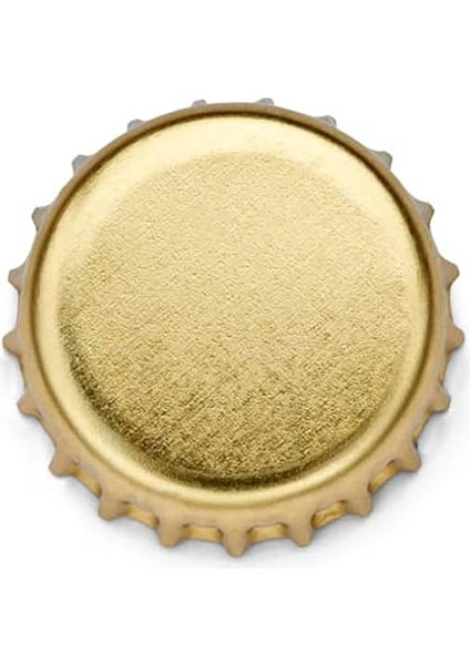 Soda Gazoz Bira Konserve Şişe Kapağı - Gold/gümüş Renkli Taç Metal Teneke Kapak 250 Adet fiyatları