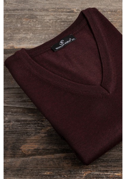 V Yaka Battal (Büyük Boy) Yünlü Kolsuz Triko Süveter fiyatları