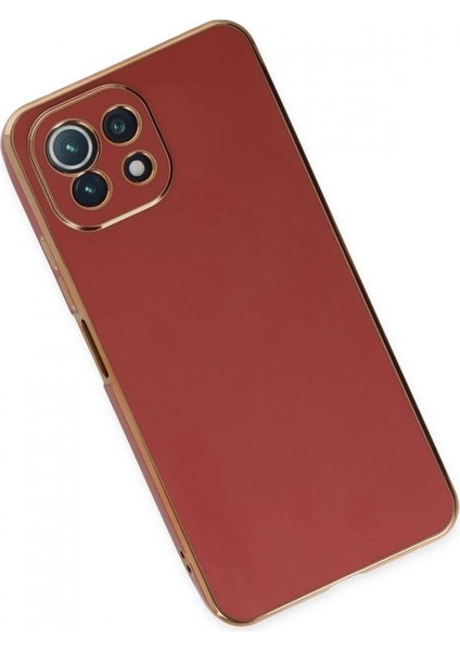 Xiaomi Mi 11 Lite Kılıf Volet Silikon - Kırmızı (K95) modelleri