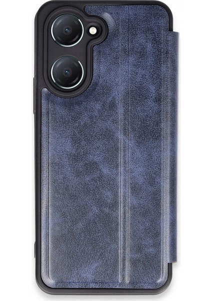 Vivo Y18 Kılıf Flip Cover - Lacivert (K95)