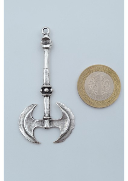 Balta Gümüş Kaplama Örme Zincir Kolye fırsatları