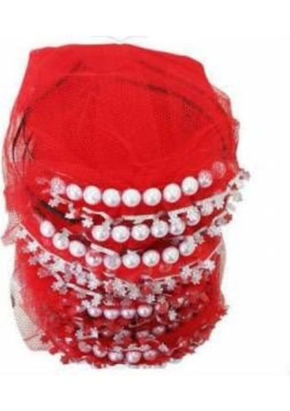 Kına Gecesi Nedime Tacı 20 Adet Kına Malzemeleri Incili Taç