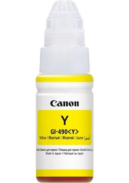 GI-490Y Yellow Sarı Şişe Mürekkep G1411-2411-3411-4411