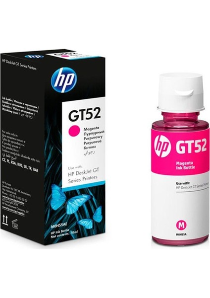 GT52 Magenta Kırmızı Mürekkep M0H55AE