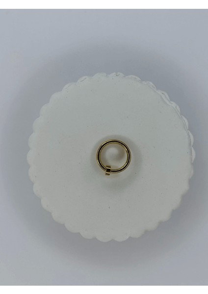 Çivi Detaylı Parlak Gold Yüzük fiyatları