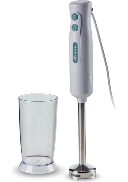 El Beyaz 0601/01-700 Watt, Paslanmaz Çelik Bıçaklar, Metal Ayak, 2 Kademeli Hız Ayarı, 600 ml Ölçü Kabı