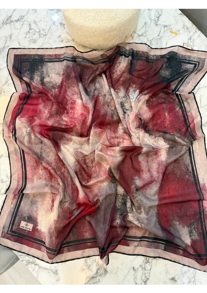 Bordo Eşarp, Pamuklu Eşarp, Desenli Eşarplar modelleri