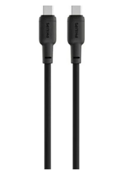 DLC6541CB/00 60W Usb-C To Usb-C Şarj Kablosu 1.2m, Siyah