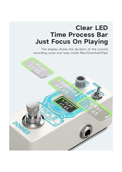 Triple Looper Pedalı modelleri