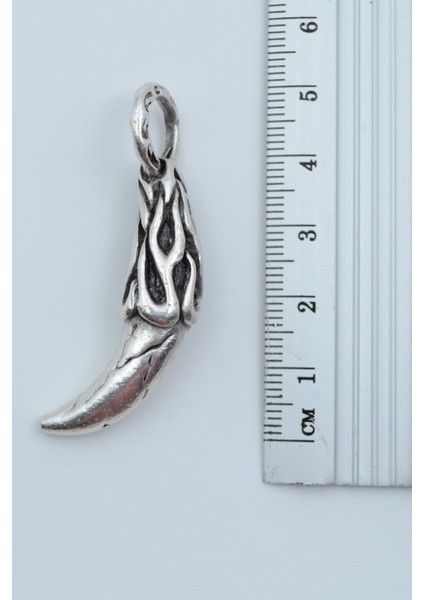 Kurt Dişi Gümüş Kaplama Düz Zincir Kolye modelleri