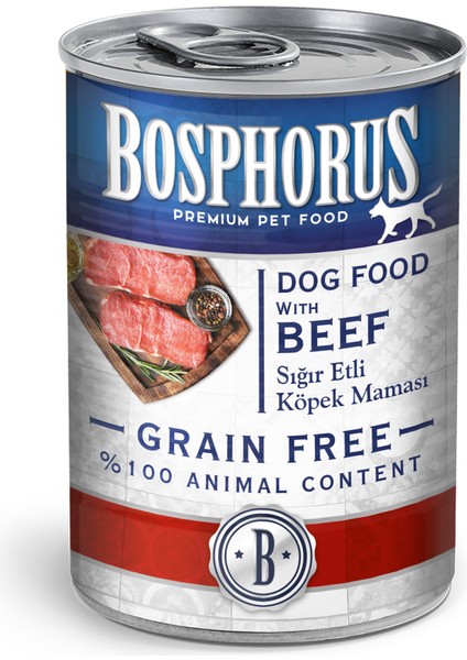 Sığır Etli Köpek Konservesi 415 gr x 48 Adet (Parça Etli) fiyatları