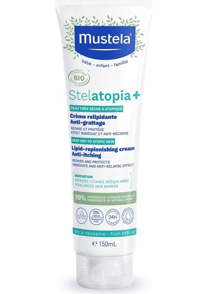 Mustela Stelatopia Plus Lipit Yenileyici Krem 150 ml fiyatları